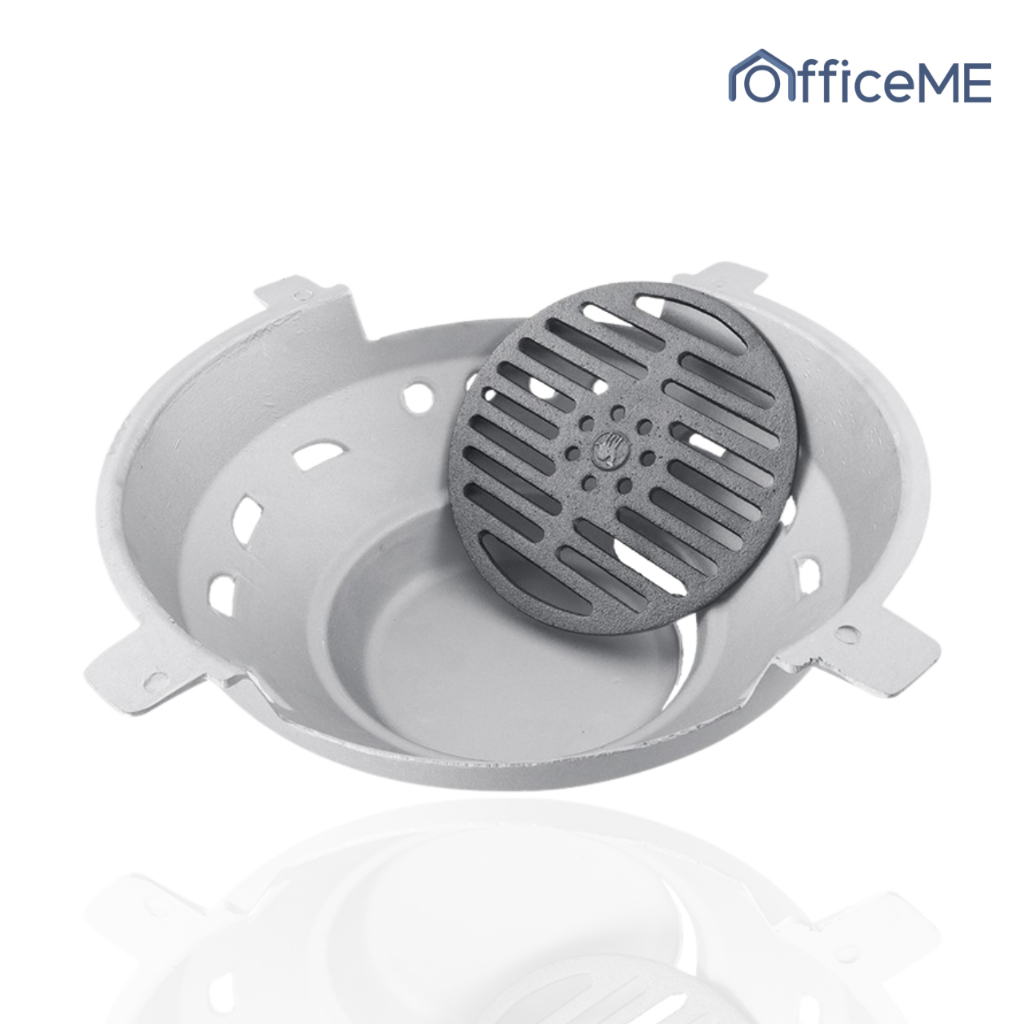 เตาหมูกระทะ เตาปิ้งย่าง ขนาด 30ซม. 35ซม. 40ซม. มีรูระบายอากาศรอบเตา OfficeME