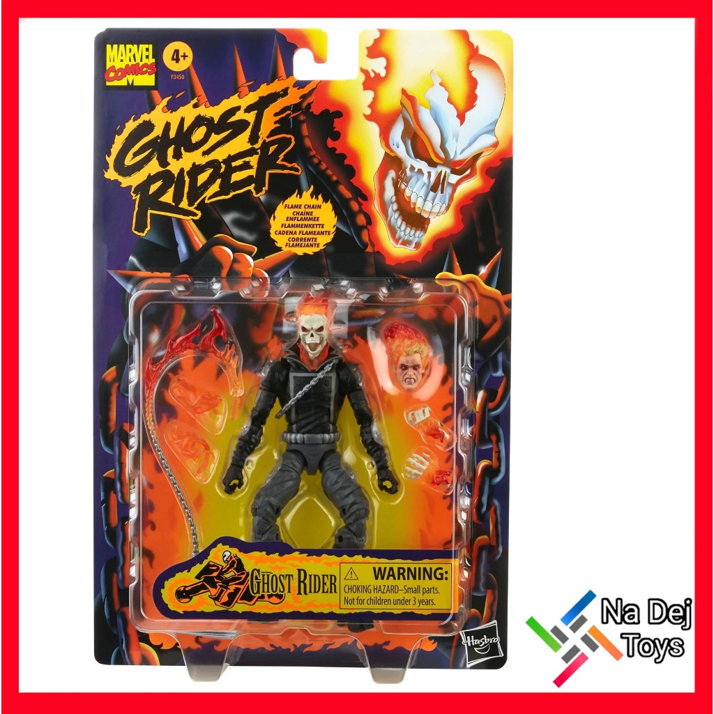 Marvel Legends Ghost Rider Vintage 6" Figure มาเวล เลเจนด์ส โกสต์ ไรเดอร์ ขนาด 6 นิ้ว ฟิกเกอร์
