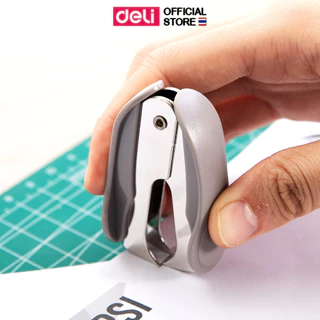 ที่ถอนลวดเย็บกระดาษ Deli รุ่น E0232 ที่ดึงลวดเย็บ มีตัวล็อกปลายแหลม (คละสี/จำหน่าย 1 ชิ้น)