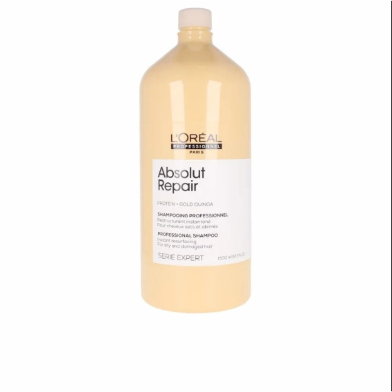 L'oreal Serie Expert Absolut Repair Shampoo 1500ml. / 500ml แชมผูสำหรับผมแห้งเสียมาก
