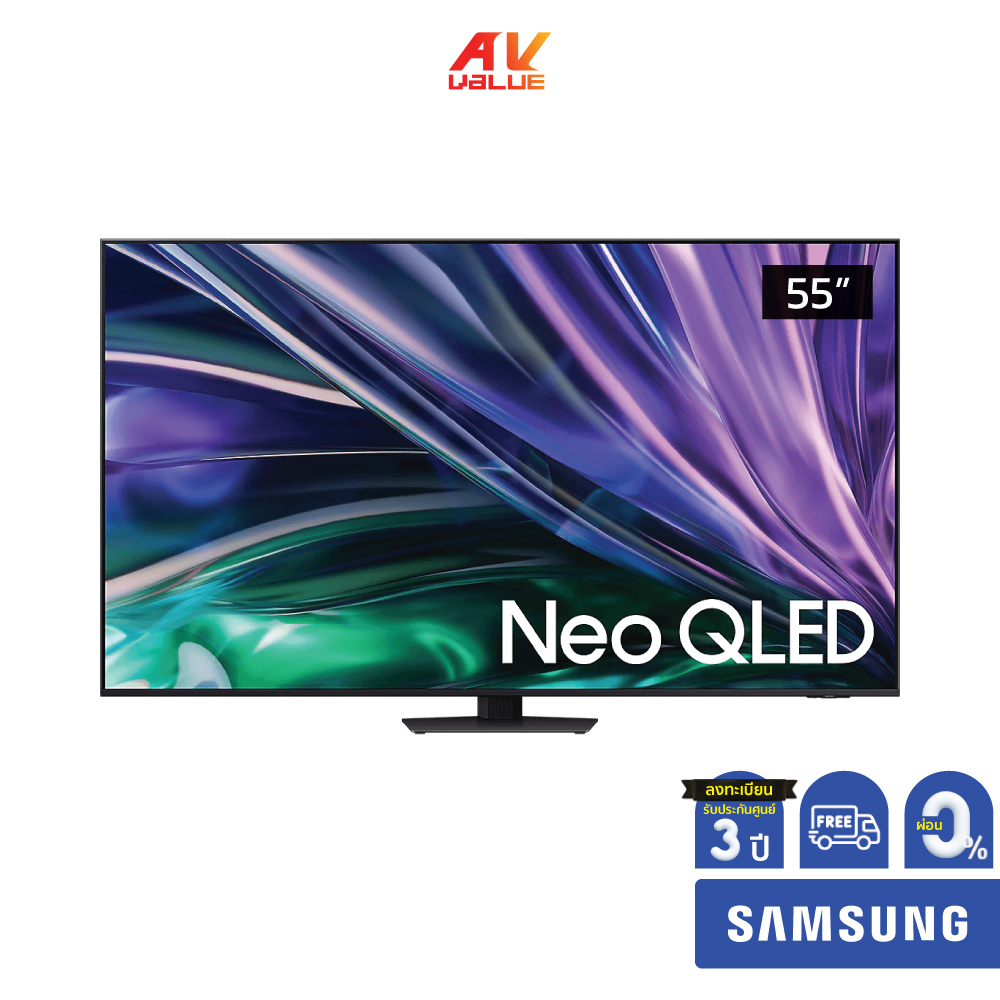 Samsung Neo QLED 4K TV รุ่น QA55QN85DBKXXT ขนาด 55 นิ้ว QN85D Series ( 55QN85D , 55QN85 ) * ผ่อน 0% 