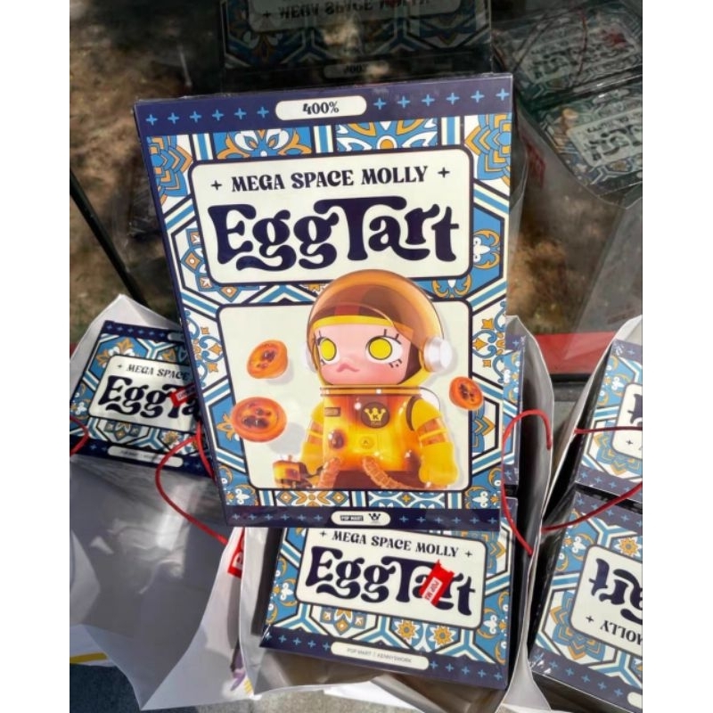 Mega Space Molly Egg Tart 400% ทาร์ตไข่ Pop Mart