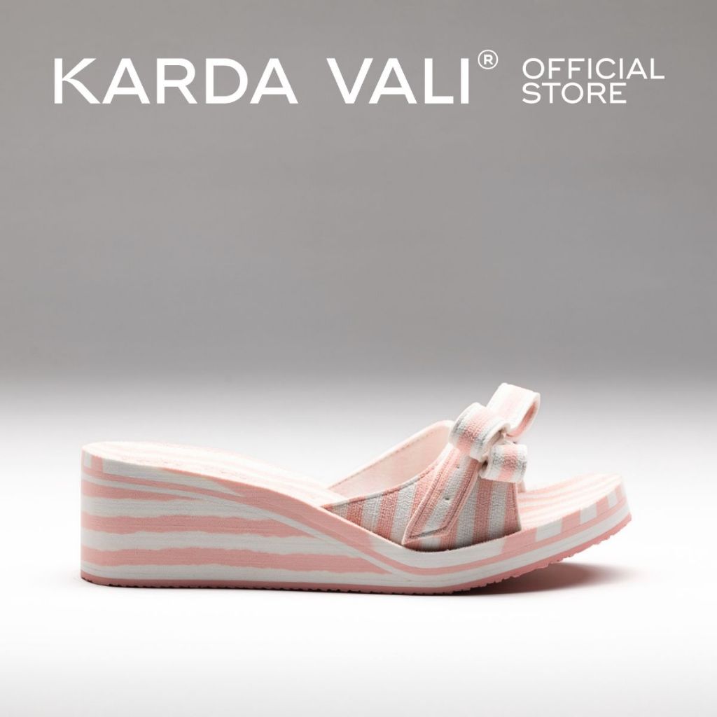 KARDA VALI รองเท้ามีส้น 2 นิ้ว รุ่น Olivia รองเท้าใส่สบาย สำหรับผู้หญิง ไม่กัดเท้า นุ่มเบาสบาย สีชมพู Siena Pink