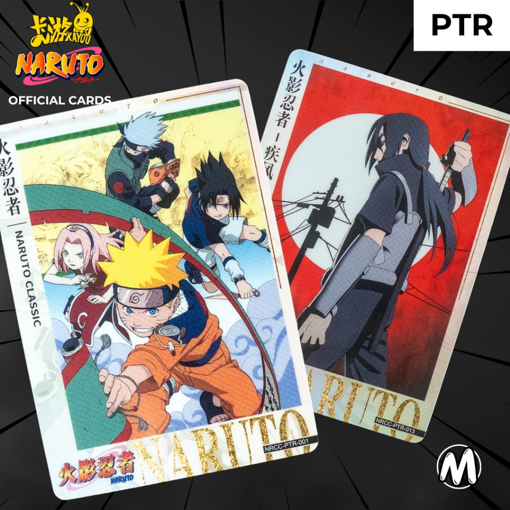 การ์ดนารูโตะ Naruto Kayou Official Cards - Single Cards - NRCC PTR cards - Ninja Age - 100% Authentic