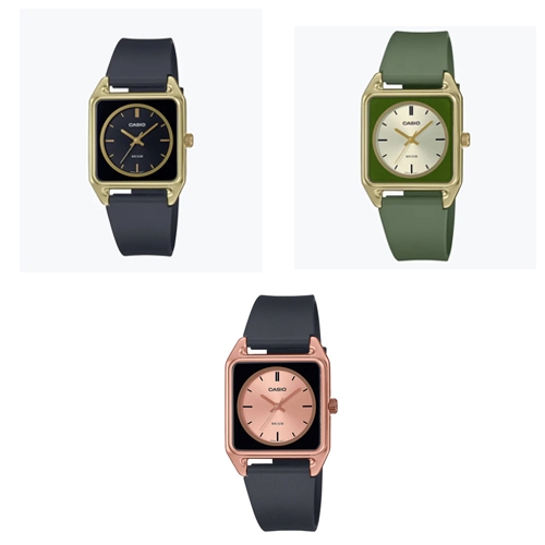 CASIO นาฬิกาข้อมือ สายเรซิ่น รุ่น MTP-B170,MTP-B170-1E,MTP-B170-3E,MTP-B170-5E