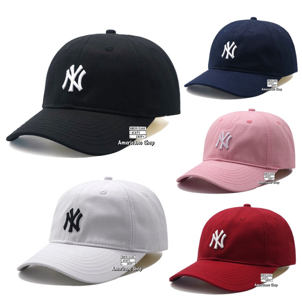 หมวกแก๊ปNY1 Cap แฟชั่นเกาหลี ใส่กันแดด มี 8 สี งานคุณภาพ 100% (ส่งจากไทย)