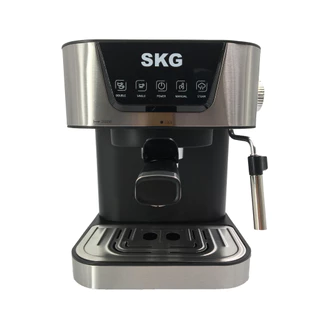 SKG เครื่องชงกาแฟสด รุ่น SK-1208 สีเงิน (สามารถตั้งเวลาการชงกาแฟได้) รับประกัน 1 ปี