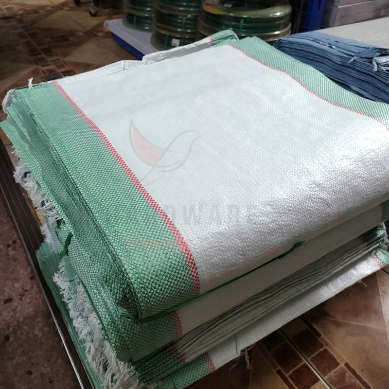 ยกแพ็ค100ใบ กระสอบ เกรดA+ กระสอบแบบนิ่ม ขนาด20x36นิ้ว บรรจุ30กิโล มือ 1 ใหม่เหนืยวทน ระบายอากาศได้ดี