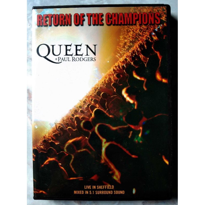 📀 DVD CONCERT QUEEN+PAUL RODGERS , 📀📀 DVD CONCERT QUEEN 2 DISC