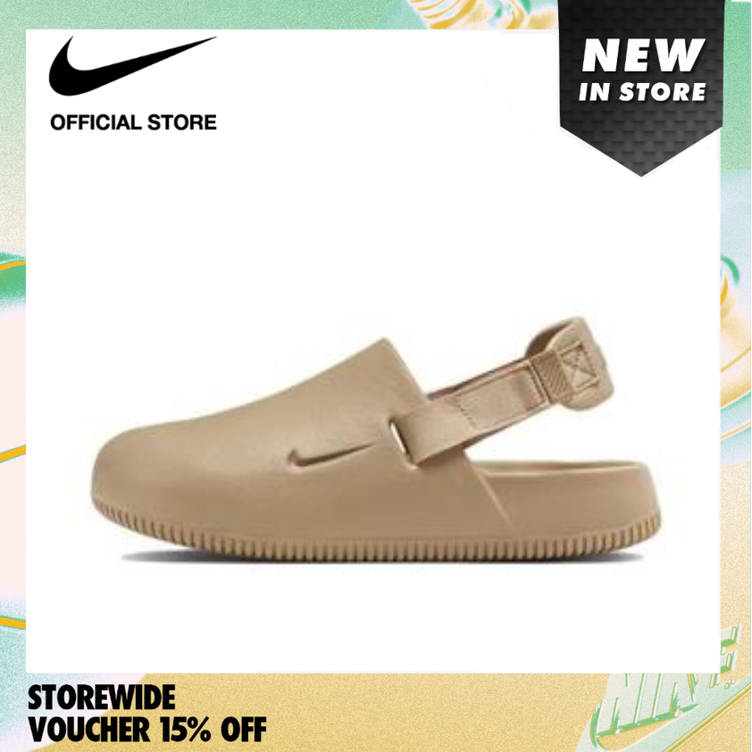 Nike Calm Slide พื้นหนา กันลื่น สําหรับผู้ชาย และผู้หญิง รองเท้าแตะลำลองแบบสวม สำหรับผู้ชาย ร้องเท้าแตะแบบสว