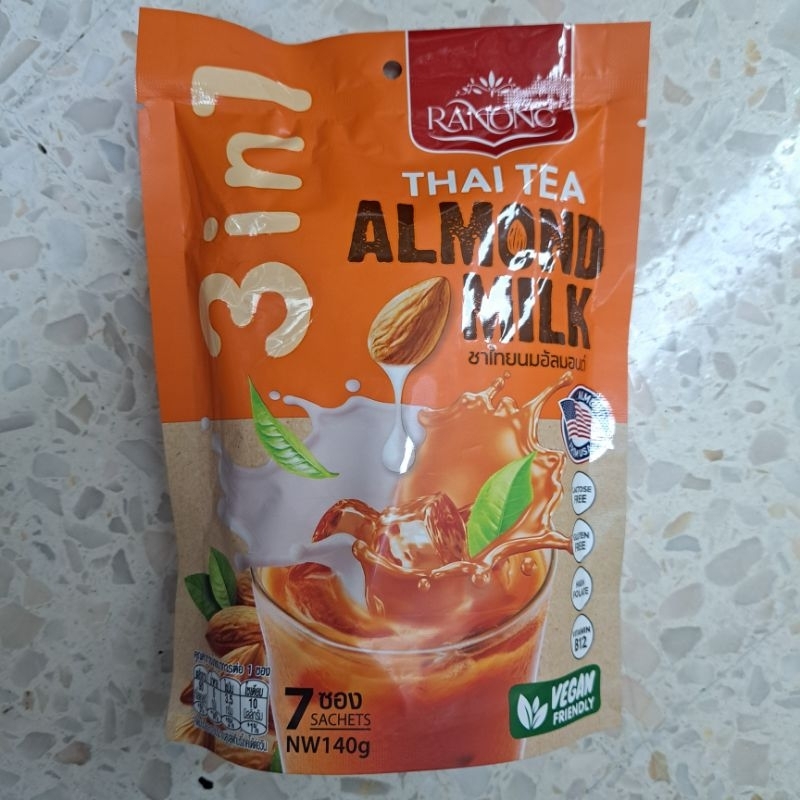 เรนอง ชา3in1 ชาไทย ชาเขียว พร้อมชง 140กรัม