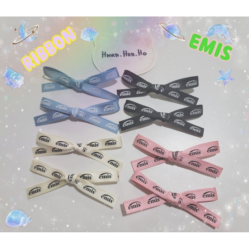 สินค้าพร้อมส่งจากไทย/ของแท้ กิ๊บริบบิ้น Emis