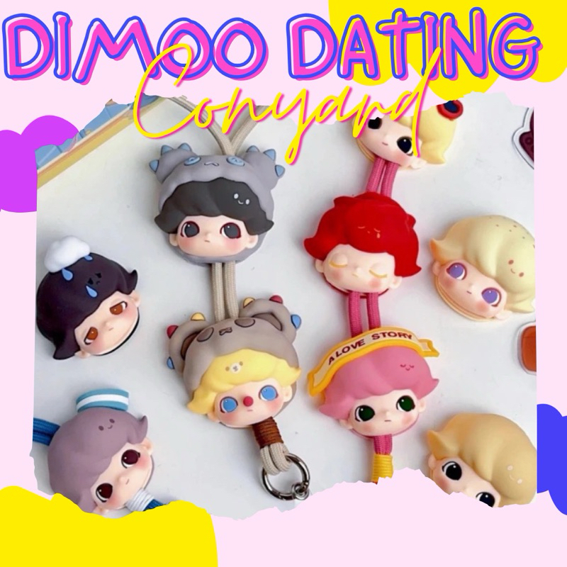ส่วนลด30% เหลือ 293 บาท พร้อมส่งในไทย!!! Dimoo สายคล้องโทรศัพท์ dimoo dating lanyard POP MART