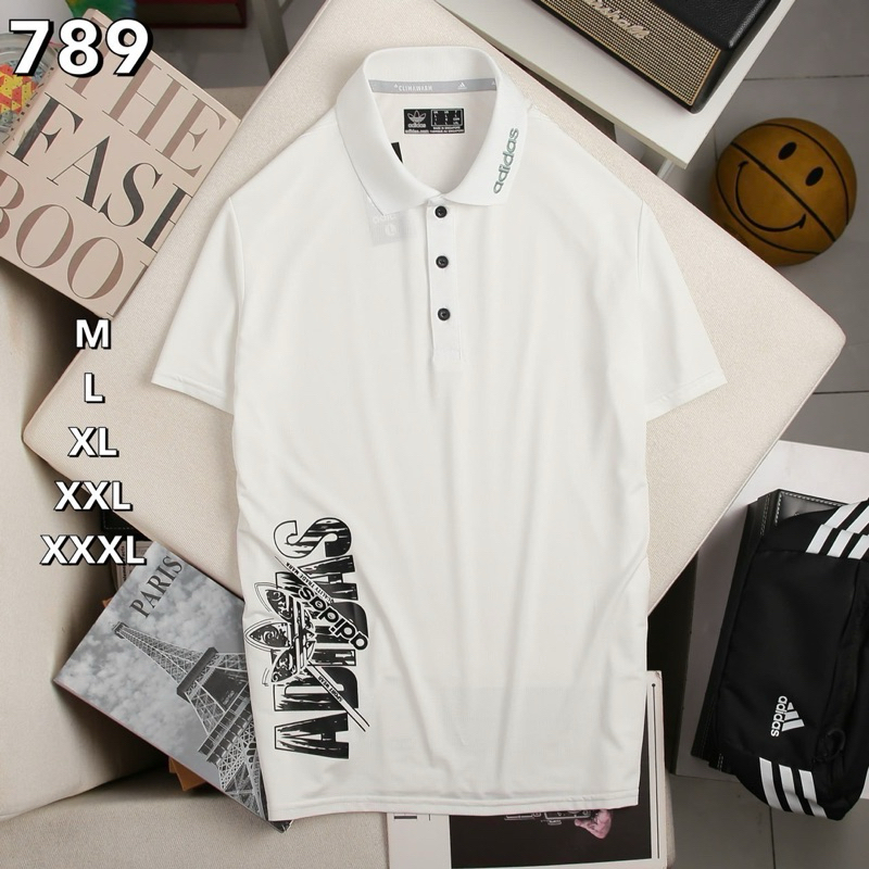 เสื้อตีกอล์ฟ โปโลผู้ชาย เสื้อคอปกแขนสั้นใส่สบาย/789