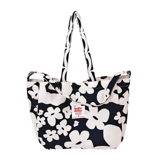 Pre รอ 3-7 วัน- Weekend bag สะพายไหล่ ใส่โน๊ตบุ๊ค 15" iPad Pro ใส่เสื้อผ้าเที่ยว holiday
