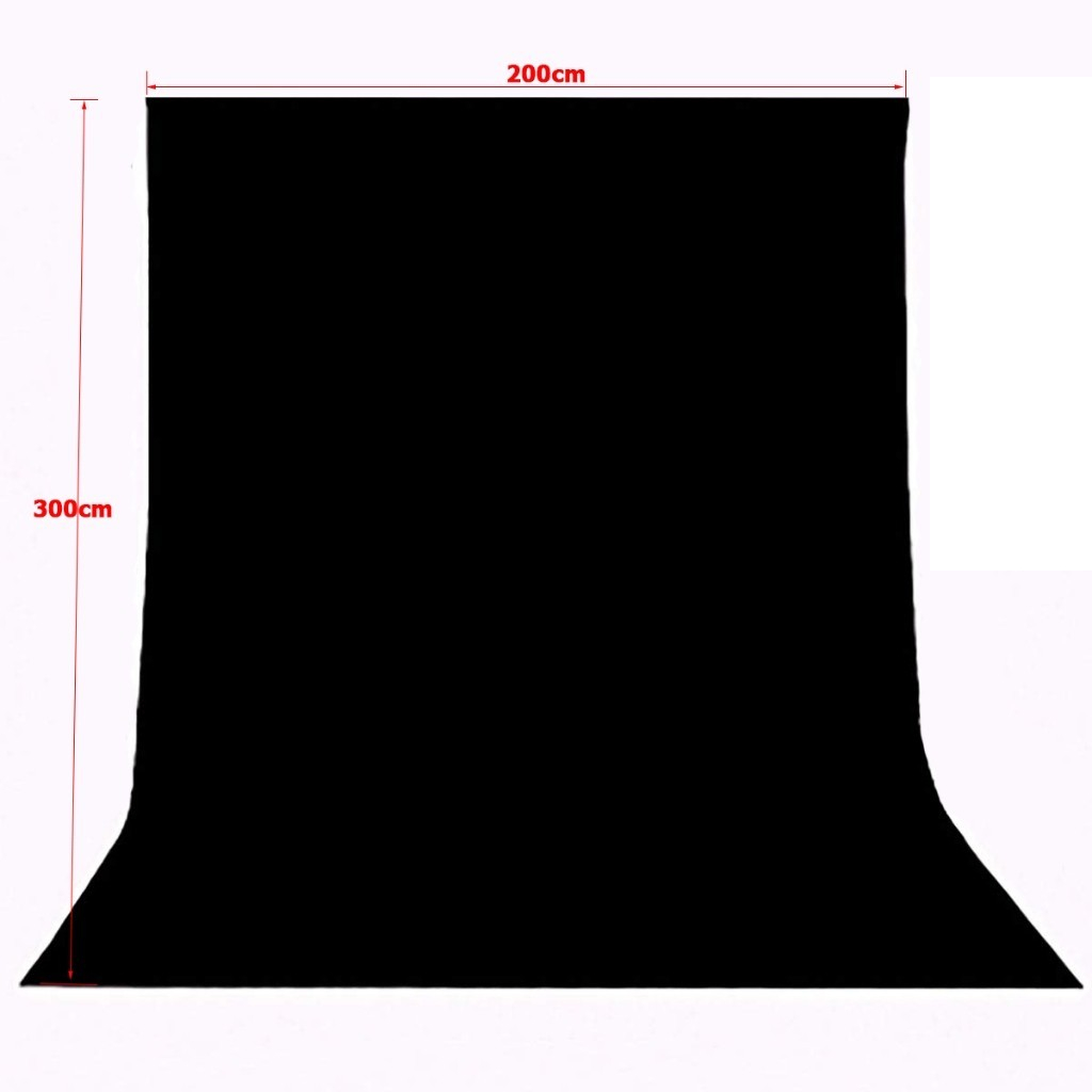 Photography 2x3m  White/Black/Green Chromakey Background Backdrop Screen