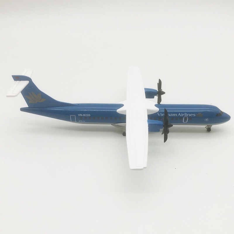[20cm] โมเดลเครื่องบินVietnam รุ่นATR.ทำด้วยเหล็กอย่างดี มีล้อ มีใบพัดและขาตั้งโชว์ สวย งานละเอียด - ของขวัญ ของสะสม