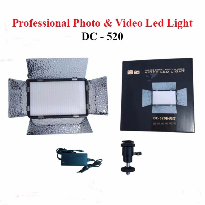 LED VIDEO LIGHTING DC-520 - Video Lighting Continous Panel Studio