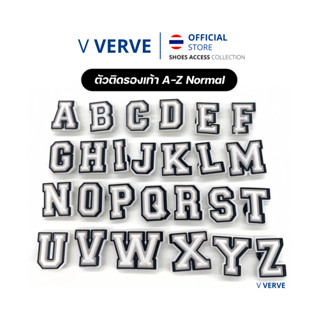 Verve - สินค้า Charm ติดรองเท้า ตัวอักษร A-Z  ตัวติดรองเท้าห…