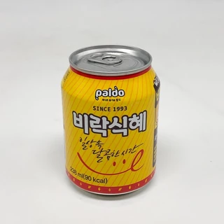 น้ำข้าวเกาหลี 1 ลัง 24 กระป๋อง Sikhye 238ml ชิกฮเย 식혜 น้ำผลไม้เกาหลี เครื่องดื่มเกาหลี