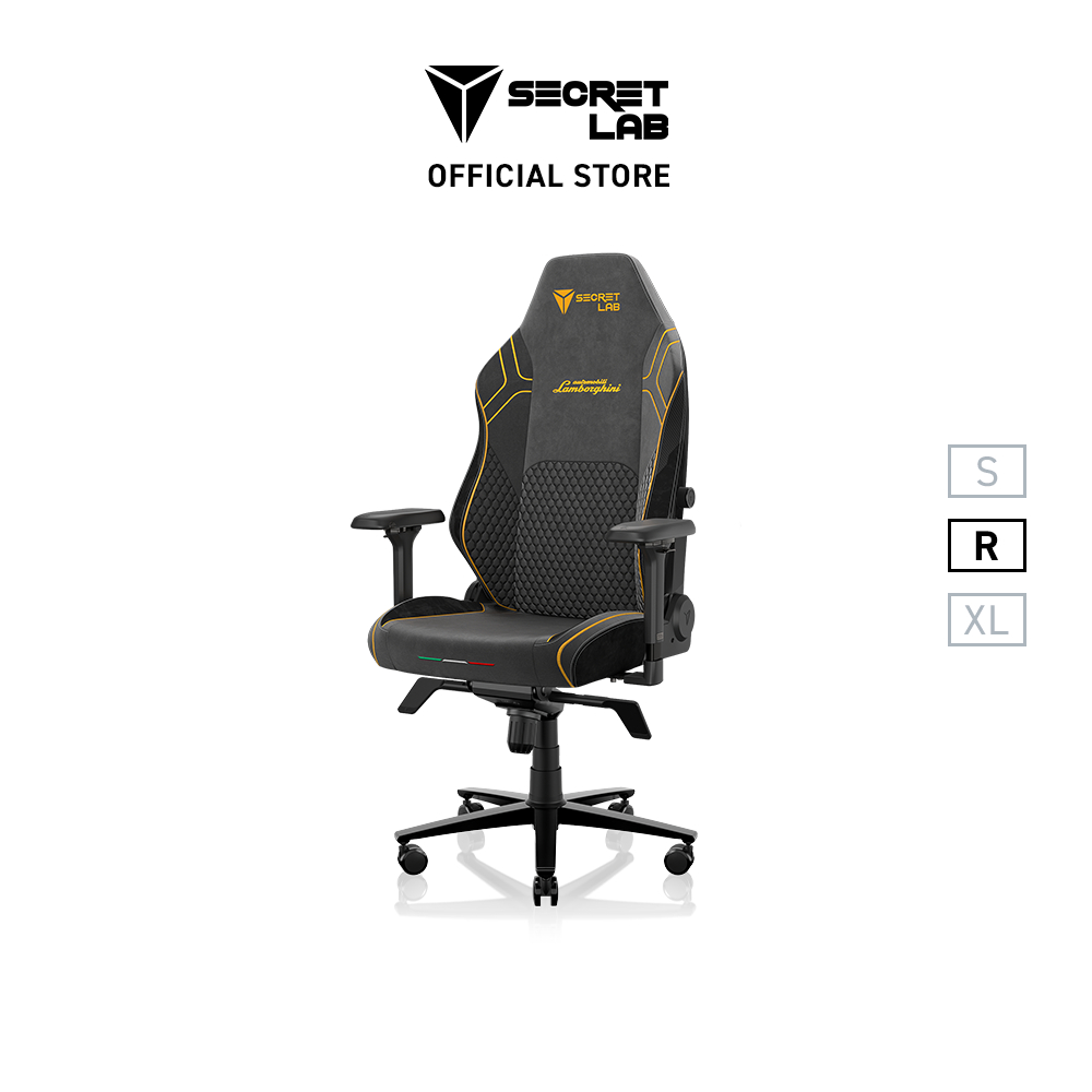 Secretlab for Automobili Lamborghini Deluxe - Giallo Auge Edition