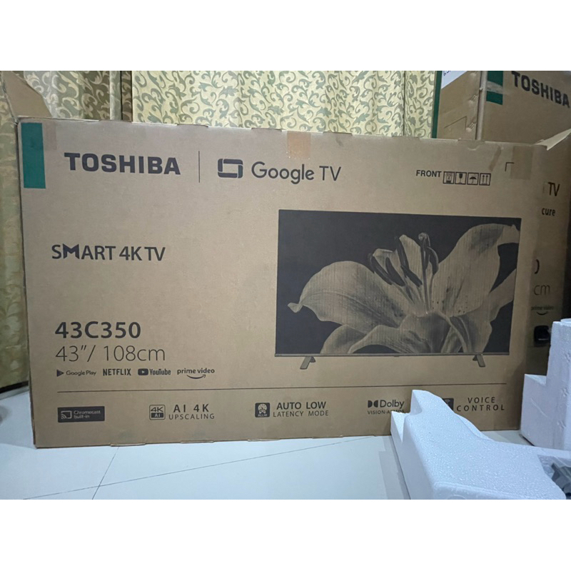Toshiba ทีวี 43C350 UHD LED (43", 4K, Google TV) รุ่น 43C350LP _ B-Grade ลด 40%-60%