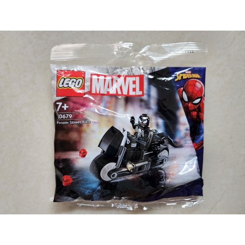 LEGO Marvel 30679 Venom Street Bike Speed Build