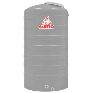 ถังเก็บน้ำบนดิน SUMO สีสโมกกี้ เกรย์ และสีลีฟ กรีน1000L