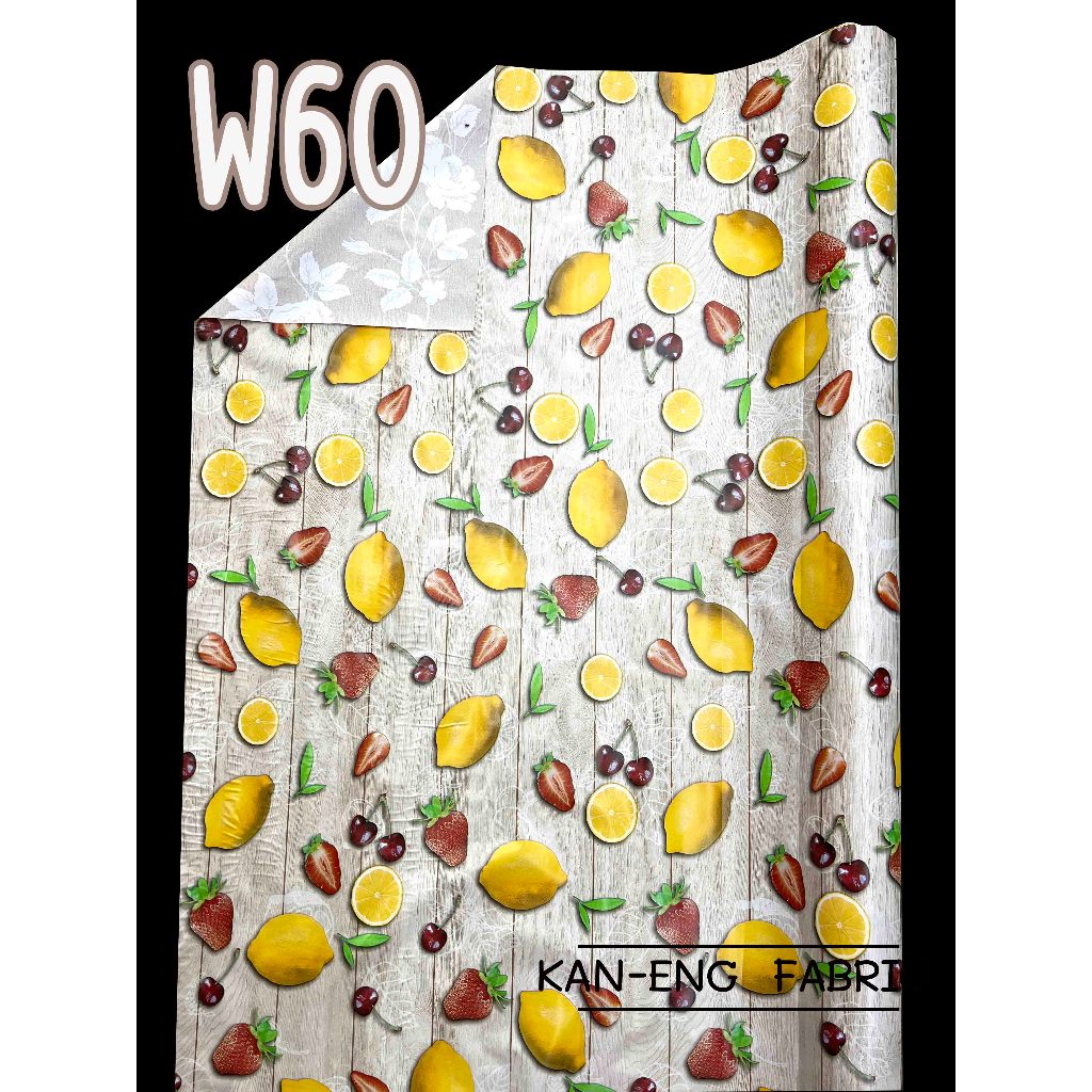 ผ้ายางปูโต๊ะ PVC กันน้ำ หน้ากว้าง 54 นิ้ว(ขายเป็นเมตร) - รูปที่ 3