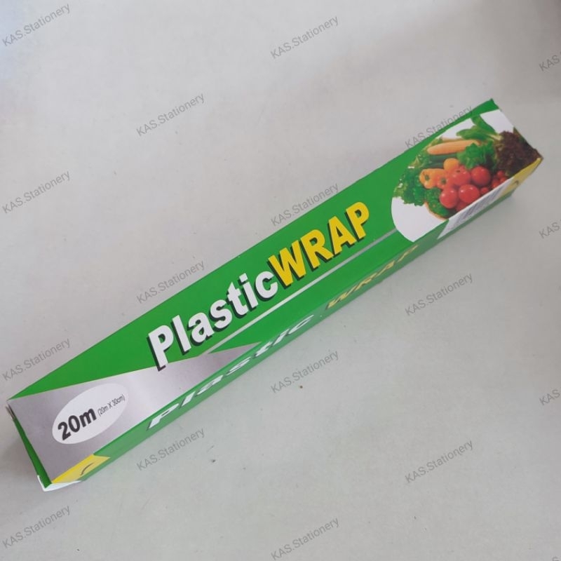 Plastic Wrap/ พลาสติก ห่ออาหาร (20ม.×30ซม.) (1×1 ม้วน)