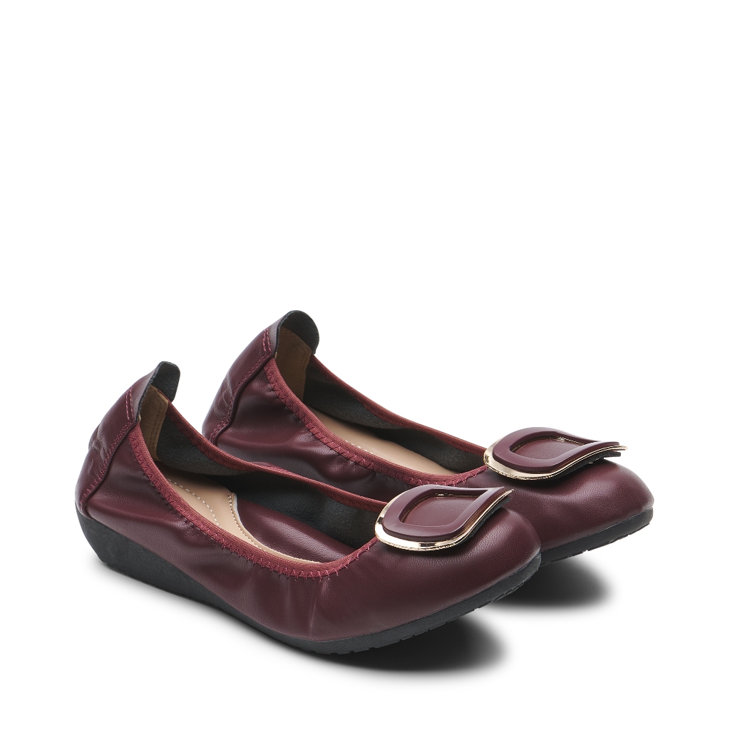 แฟลตส้นเตี้ยเพื่อสุขภาพ สูง1นิ้ว - Helen Super Soft Flats