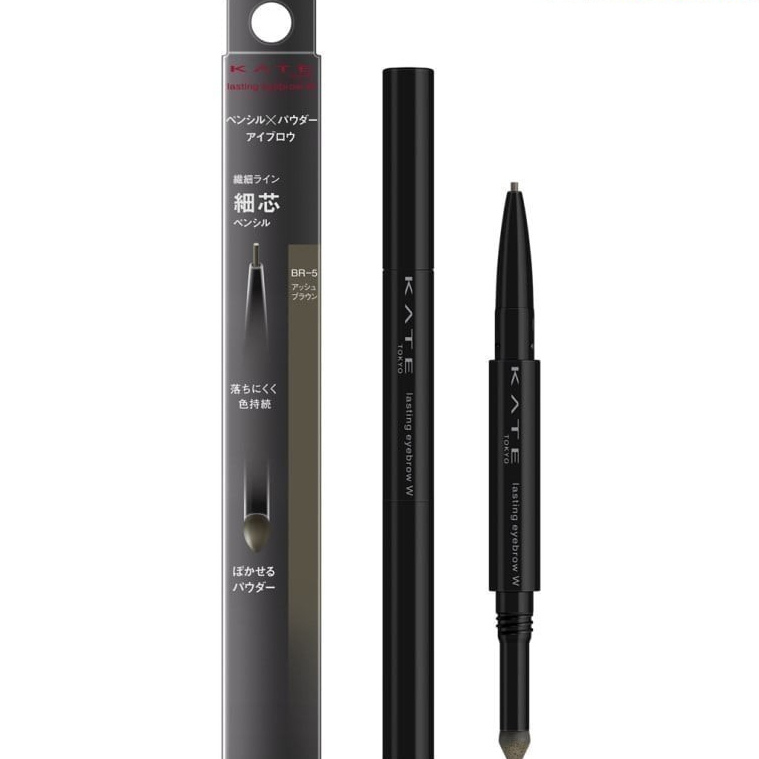 kate lasting eyebrow w  ดินสอเขียนคิ้ว ดินสอเขียนคิ้ว 2 ปลาย แกนเรียวเล็ก