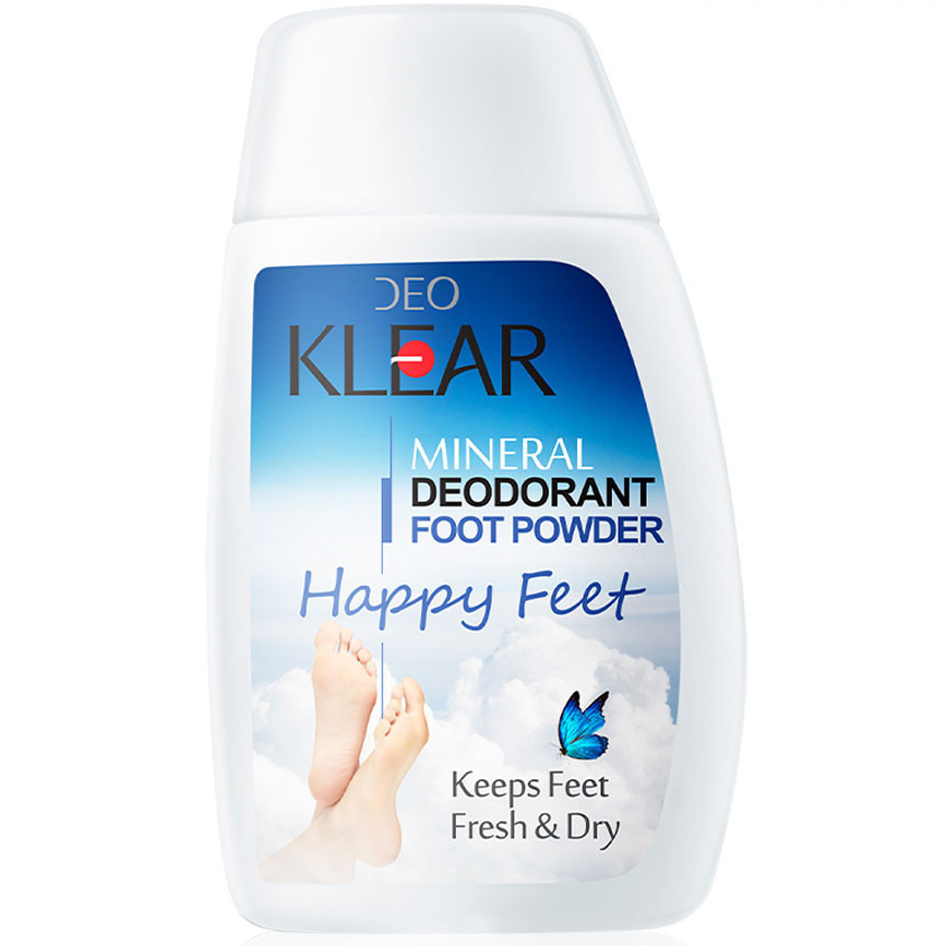DEOKLEAR Happy Feet Mineral Deodorant foot Powder 50g [8850567521331]