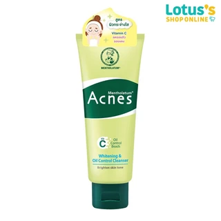 เมนโทลาทั่ม แอคเน่ส์ แบล็คเฮด แอนด์ ออย คอนโทรล วอช 100 กรัม MENTHOLATUM ACNES BLACKHEAD & OIL CONTROLLING WASH 100 G.