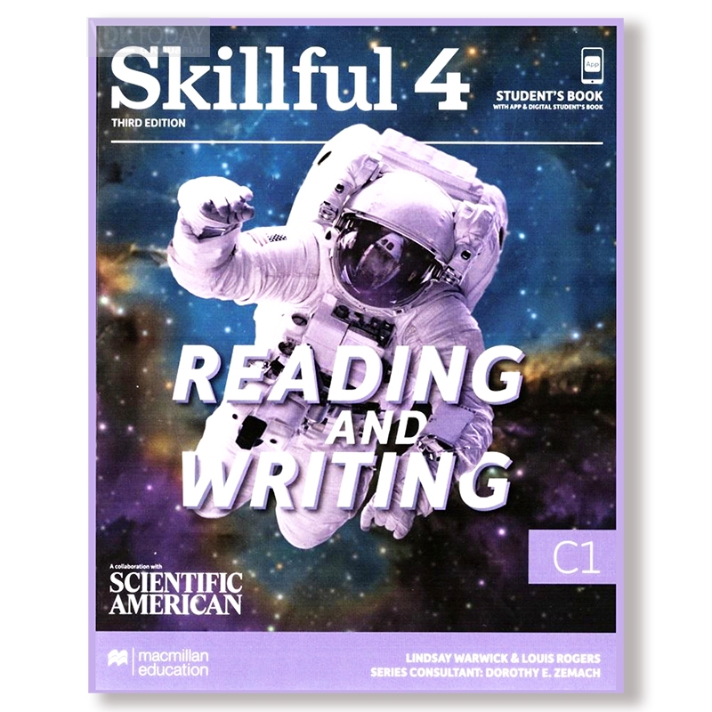 DKTODAY หนังสือ SKILLFUL R & W 4:STUDENT'S BOOK PACK (3ED)