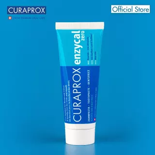 CURAPROX ยาสีฟัน Enzycal Zero ยาสีฟันเพื่อการรักษา ไม่มีฟลูออไรด์ ขนาด 75 มล.