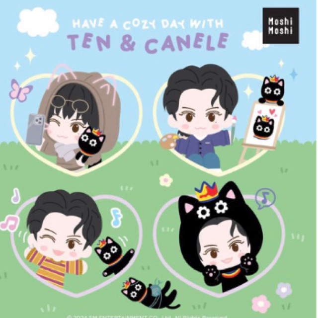 Moshimoshi X Ten & Canele Collection พร้อมส่ง ใช้โค๊ดลดได้ค่ะ