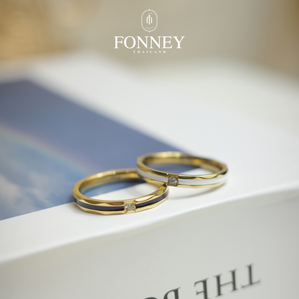 NEW! แหวนทอง สแตนเลส รุ่น Couple