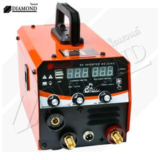 Diamond ตู้เชื่อม MIG ตู้เชื่อมไฟฟ้า 3 ระบบ รุ่น MIG/MMA/TIG-999 เครื่องเชื่อม รุ่นไม่ใช้แก๊ส CO2 อุปกรณ์ครบชุด