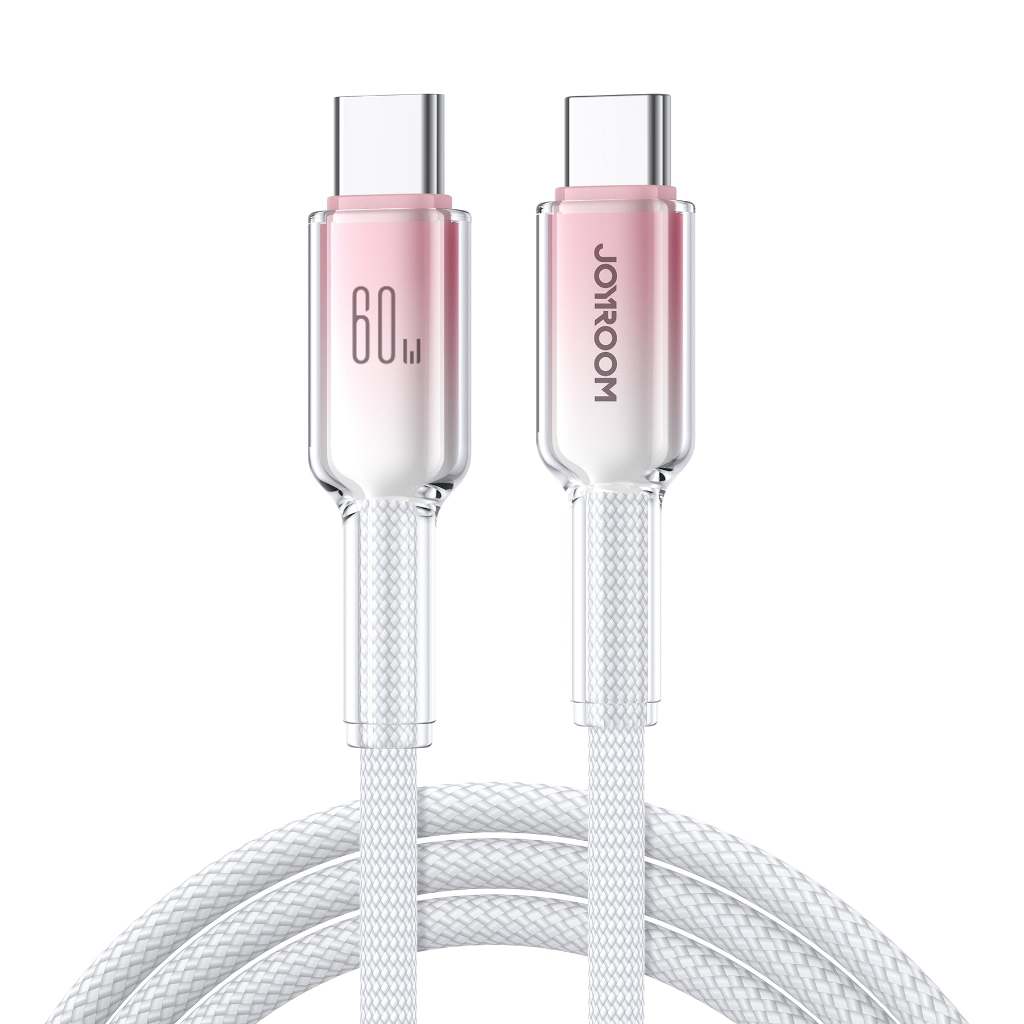 Joyroom  รุ่น S-A42 สายชาร์จ Fast Charge สายชาร์จเร็ว 30W และ 60W สายยาว 1.2ม. สายไนลอนถัก ทนทาน