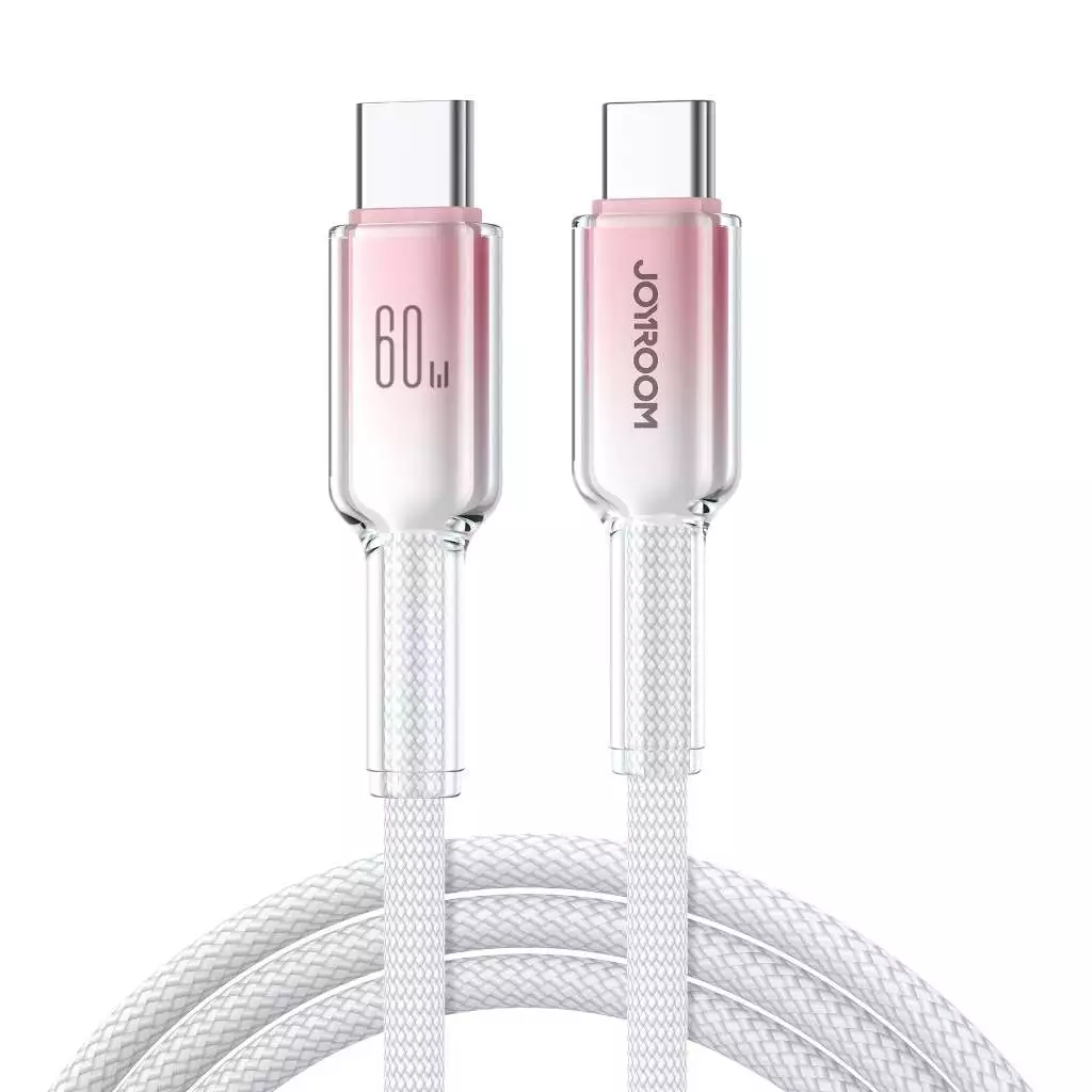 Joyroom รุ่น S-A42 สายชาร์จ Fast Charge สายชาร์จเร็ว 30W และ 60W สายยาว 1.2ม. สายไนลอนถัก ทนทาน