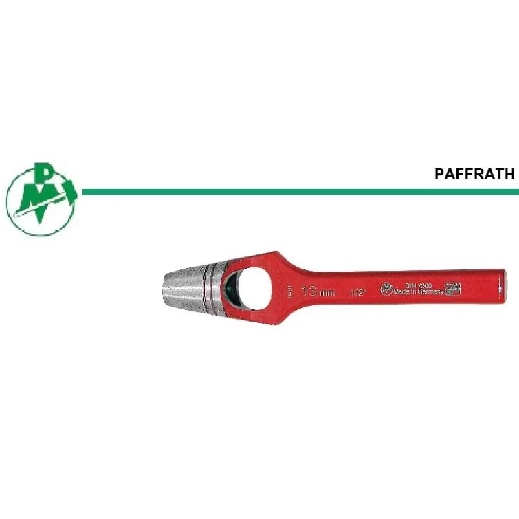 Paffrath เหล็กปั๊มรู ตุ๊ดตู่ 19mm (3/4) Made in Germany