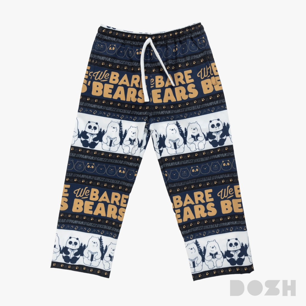 DOSH KIDS LAY WE BARE BEARS กางเกงผ้าไหมอิตาลีเด็ก DBBBL5004-NV