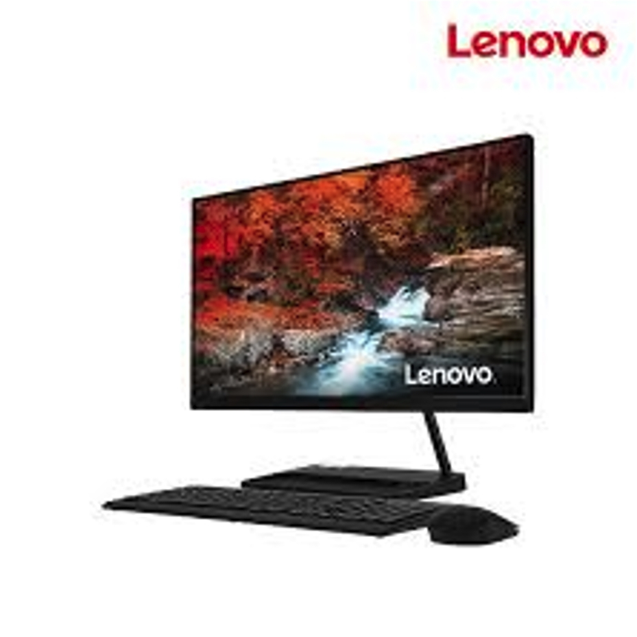 Lenovo Ideacentre AIO 3 24IAP7-F0GH00X6TA Black แถมฟรีคีย์บอร์ด+เมาส์