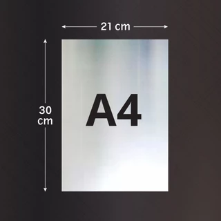 ป้ายเหล็ก DIY แผ่นเหล็ก ที่แม่เหล็กดูดติดได้ ซิงค์ชุปกันสนิม DIY หนา0.5-0.6mm ขนาด A3 /A4 /A5/ A6