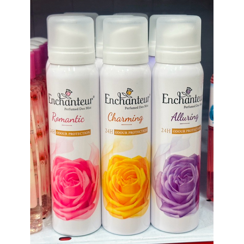 Enchanteur Deo Mist เอนแซนเทอร์ เพอร์ฟูม ดีโอ มิสท์ สเปรย์น้ำหอม 75 มล. Perfume