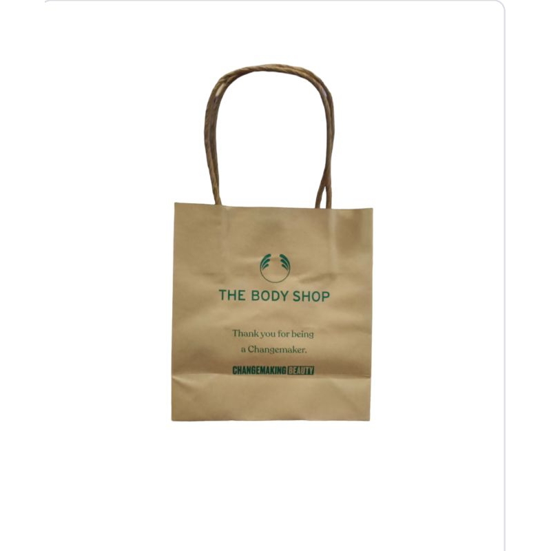ถุงกระดาษ The body shop ของแท้ ขนาดเล็ก