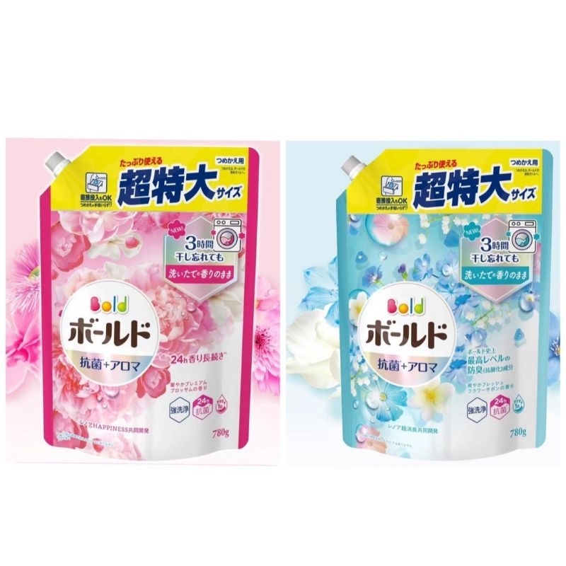 🚚พร้อมส่ง🇯🇵ญี่ปุ่นแท้100% P&G Bold Gel Laundry น้ำยาซักผ้าสูตรน้ำเข้มข้นพีแอนด์จี 690g.