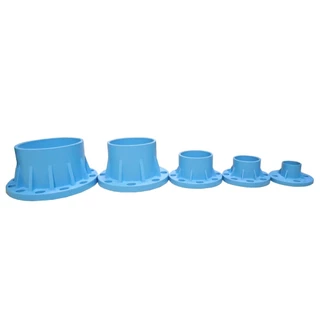 ข้อต่อหน้าจาน HERO หน้าแปลน PVC หน้าแปลนท่อสั้นหน้าจาน 5-8 นิ้ว (10K 150PSI) หนา13.5 DESIGN BY JAPAN