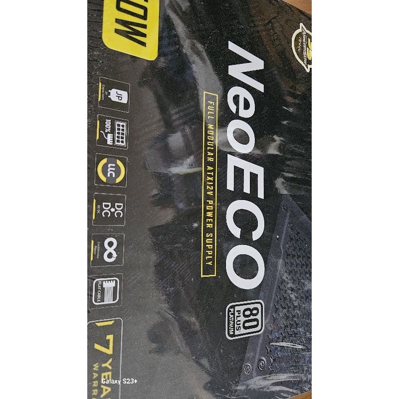 PSU Antec NeoEco 80+Platinum 850W ซื้อมาสำรอง ยังไม่แกะ
